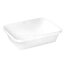 Умивальник Qtap Scorpio 610x380x150 White QT1411K491WN, Білий - мініатюра 4