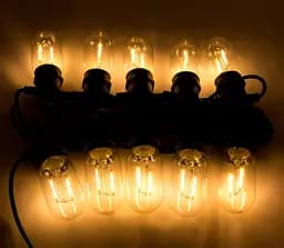 Світлодіодна новорічна гірлянда Devilon різнобарвна з однією ниткою LED 10 л (930059) - мініатюра 2