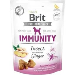 Функціональні ласощі для собак Brit Care Immunity Комахи з імбиром 150 г