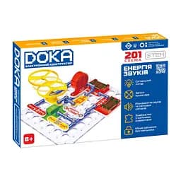 Конструктор електронний DOKA "201 СХЕМА" DOKA D70706 - мініатюра 1