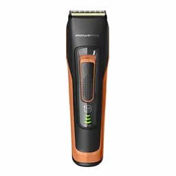 Машинка для стрижки Rowenta Sport Collection, акум., роторний мотор, насадок-2, кейс, сталь, чорно-помаранчевий - мініатюра 2