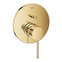 Смеситель скрытого монтажа на 2 выхода Grohe Essence 24167GL1, Золотой