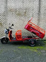 Вантажний електроскутер-самоскид триколісний CROSSER Cargo 12" (1500W 60V, 32Ah) Червоний - мініатюра 4