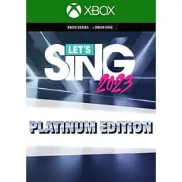 Ключ активації Microsoft Let's Sing 2023 Platinum Edition для Xbox One/Series