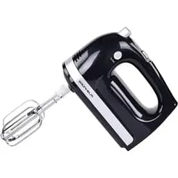 Ручний міксер Grunhelm GRM-661 для дому 5 швидкостей Чорний 400 Вт