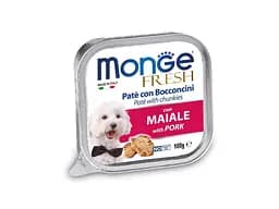 Консервы для собак Monge DOG FRESH свинина 100 г (8009470013093)