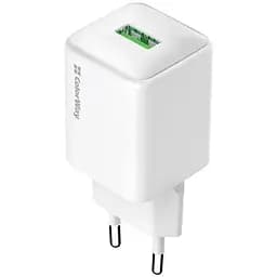 Зарядний пристрій ColorWay USB QC3.0 18W white (CW-CHS063Q-WT)