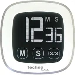 Таймер кухонный Technoline KT400 Magnetic Touchscreen White (KT400)