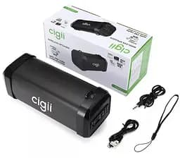 Портативна Bluetooth колонка Cigii F41 + power bank (Чорний) - мініатюра 10