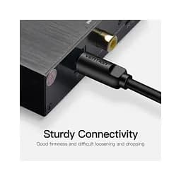 Кабель мультимедійний Optical Toslink 2.0m black Vention (BAEBH) - мініатюра 3