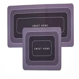 Набір килимків для кухні Yiwu HP-42-13SH 99х38 см / 57х38 см 2 шт. сірий