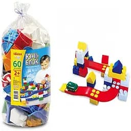 Конструктор Юні-блок-60 Юніка 70101 пластик