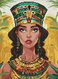 Набір з алмазною мозаїкою Єгипетська принцеса AMO8065, 30x40 см