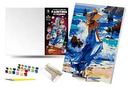 Картина за номерами Qbee Я - Стихія з дерев'яною підставкою 40x50 см QB900-033