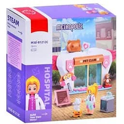 Конструктор детский Metropolis Hospital Bambi M38-B1212C 78 деталей