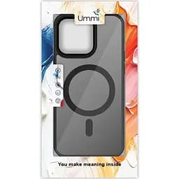 Чохол Ummi Colorful with MagSafe для Apple iPhone 15 Pro (6.1) Чорний / Black - мініатюра 5