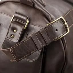 Сумка дорожня Grande Pelle 11044 коричнева - мініатюра 4