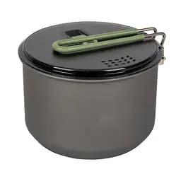 Каструля Bo-Camp Explorer Hard Anodized 1L Grey/Green (2200236), Сірий - мініатюра 2