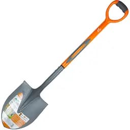 Лопата штикова Flora з пластиковою ручкою 295×220×1050мм (американка) (5045754)