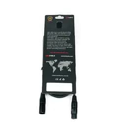 Мікрофонний кабель балансний XLR Male — XLR Female ABCCABLS MA009-L05 0.5м