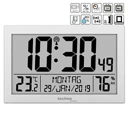 Настінний годинник Technoline WS8016 Silver (WS8016) - мініатюра 2
