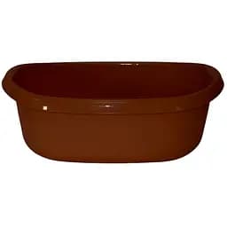 Миска Stars Plast овальная 40 л какао (94095/как)