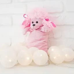 Мягкая Рукавичка для конфет пудель Фифи 35см