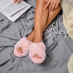 Кімнатні капці MBM My Home Rada розмір 36-37 рожеві (SL-02 36-37 PINK) - мініатюра 6