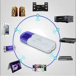 Bluetooth приймач аудіо адаптер Pix-Link USB Bluetooth White (15262) - мініатюра 3