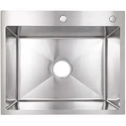 Кухонная мойка встроенная Lidz Handmade H6050H Decor Honeycomb 2,5/0,5 мм LDH6050DEC48370