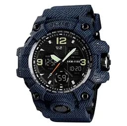 Мужские наручные часы Skmei Hamlet 1155 Синий джинс