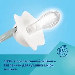 Пустушка Canpol babies BabiesBoo силіконова симетрична 0-6 міс. 2 шт. помаранчева (34/927_ora) - мініатюра 8