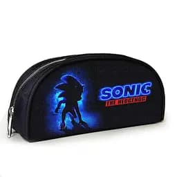 Пенал школьный с принтом Супер Соник 23х10х8 см детский для девочки, мальчика (3915)