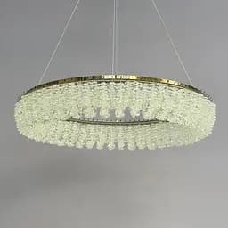 Кришталева підвісна LED-люстра Linisoln 7903-600 100 W, 60 см, 14-19 м2 - мініатюра 5