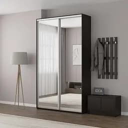 Шафа-купе Idea серія 5 140 x 60 x 210 см Венге темний Дзеркало
