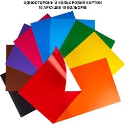 Картон кольоровий односторонній Yes Minecraft.Spring 10 аркушів А4 тека (955459) - мініатюра 3