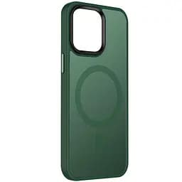 Чохол Ummi Colorful with MagSafe для Apple iPhone 15 Plus 6.7" Зелений/Dark Green