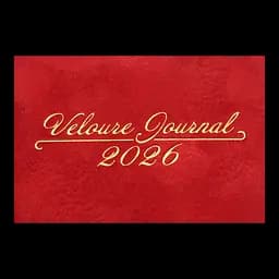 Щотижневик датований Buromax Velour 2026 85 x 153 мм штучна шкіра червоний (BM.2891-05) - мініатюра 4