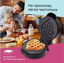 Вафельниця-міні ADE Серце (KG2345) - мініатюра 5