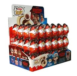 Комплект шоколадних яєць Kinder Joy Funko Netflix Stranger Things 72 шт по 20 г