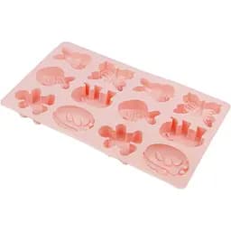 Форма силіконова Mys Silicone Звірі 12 відділів 19.5х34х4 см в асортименті (45098) - мініатюра 2