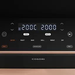 Мультипіч Cosori Dual Blaze Twinfry 10-Litre CAF-TF101S-AEUR (KAAPAFCSSEU0204Y) - мініатюра 4