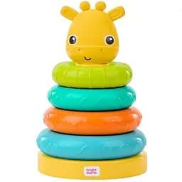 Іграшка-пірамідка Bright Starts Giraffe Tower розвивальна (17467)