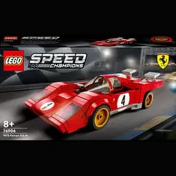 Конструктор LEGO Speed Champions 1970 Ferrari 512 M, 291 деталь (76906)