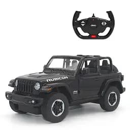 Машинка Rastar Jeep Wrangler JL на управлении 1:14 черный 79400