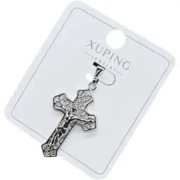 Кулон-хрест Xuping із камінням у золоті 18K Ювелірний сплав