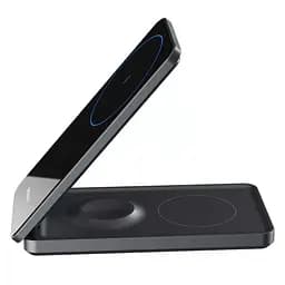 Бездротовий зарядний пристрій Proove Metal Edge 3in1 15W Gray (WSME15010003) - мініатюра 2