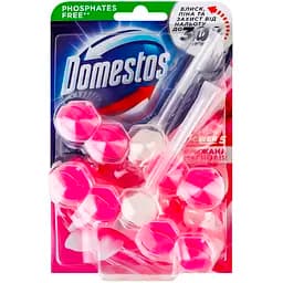Блок для очищення унітазу Domestos Power 5 Крижана магнолія 110 г (2 шт. х 55 г)