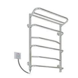 Электрический полотенцесушитель Kosser Лотос 700x500/6 ЕL рег. ДЛ01EL, Хром, Левое