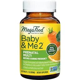 Вітаміни та мінерали MegaFood Baby & Me 2 60 таблеток